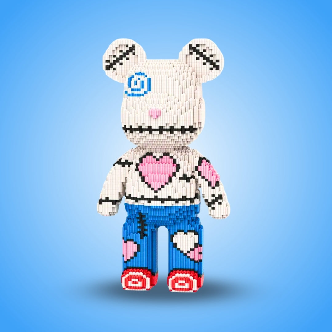 Love Patchwork Wave Bear